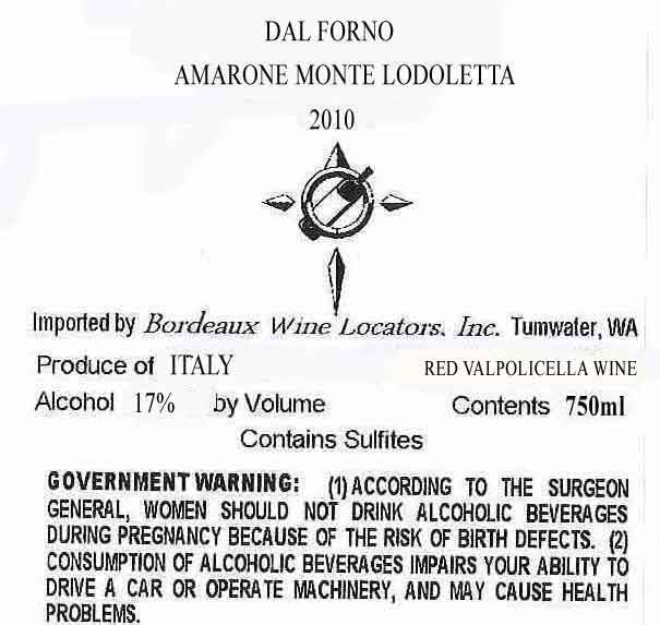 Amarone Monte Lodoletta