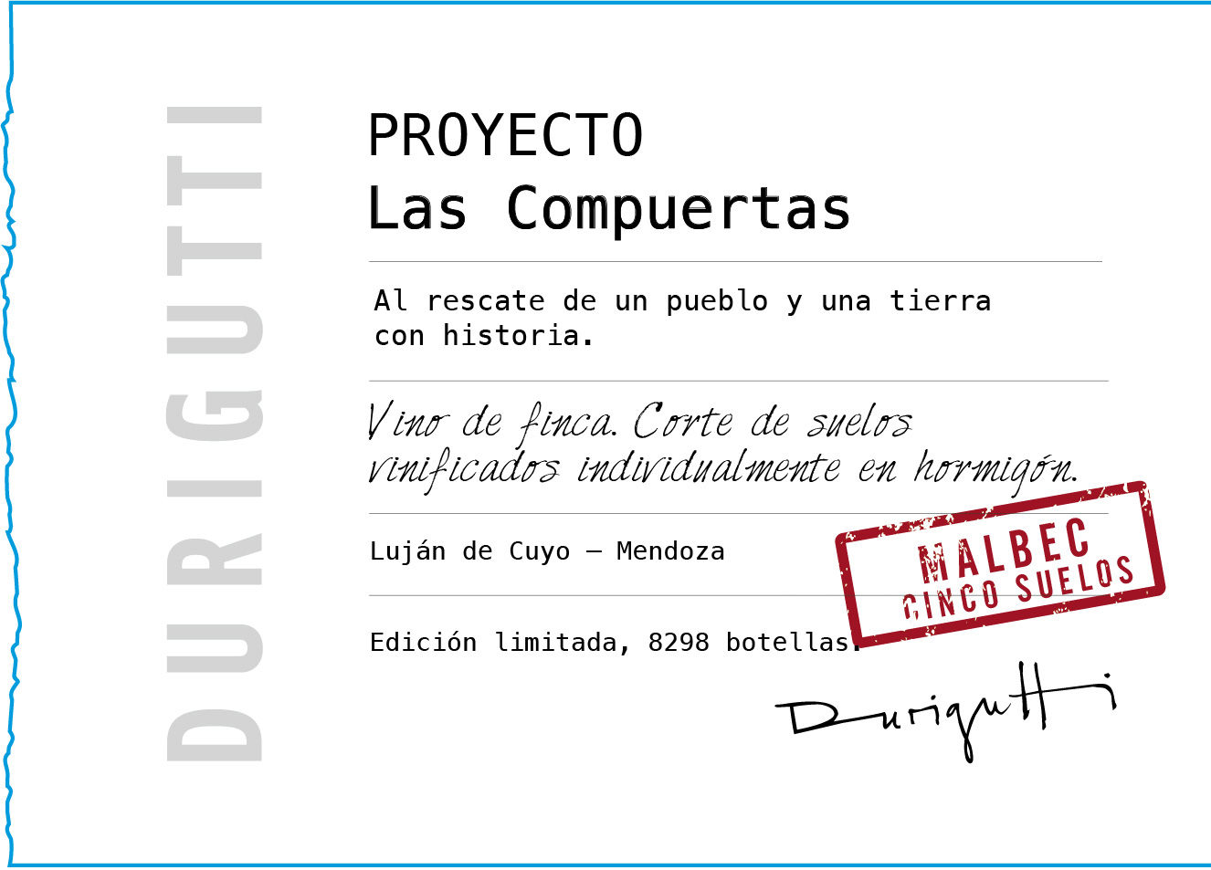 Proyecto Las Compuertas Cinco Suelos