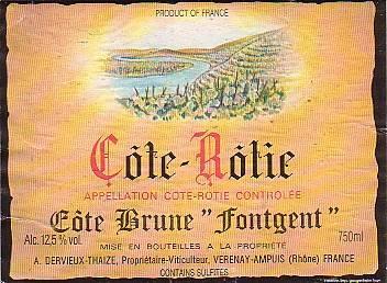 Côte Brune Fontgent