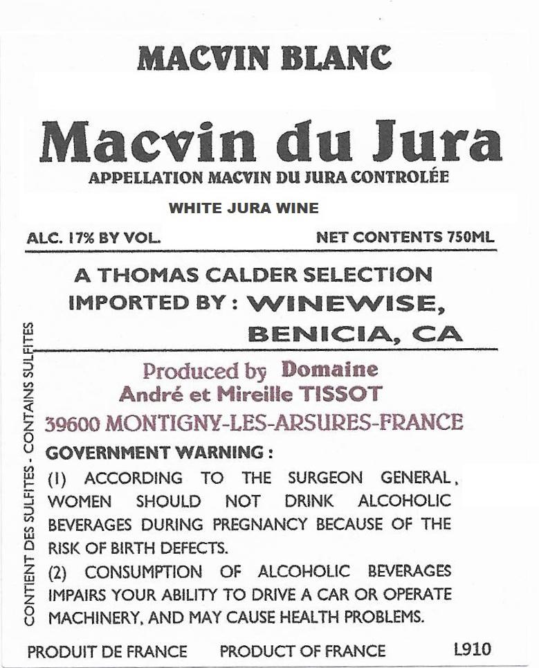 Macvin du Jura