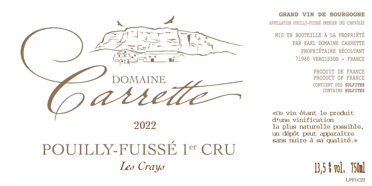 Pouilly - Fuissé 1er Cru Les Crays