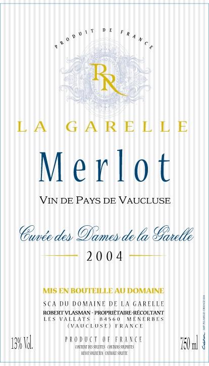Cuvée des Dames de la Garelle