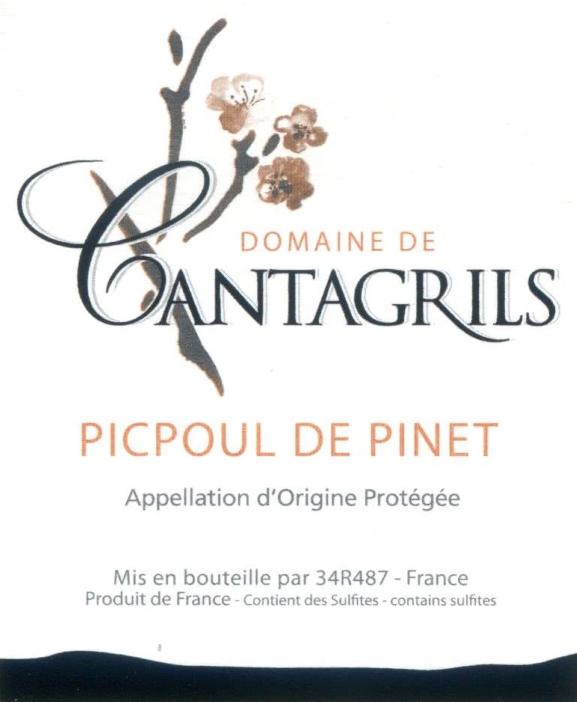 Cantagrils Aop Picpoul De Pinet