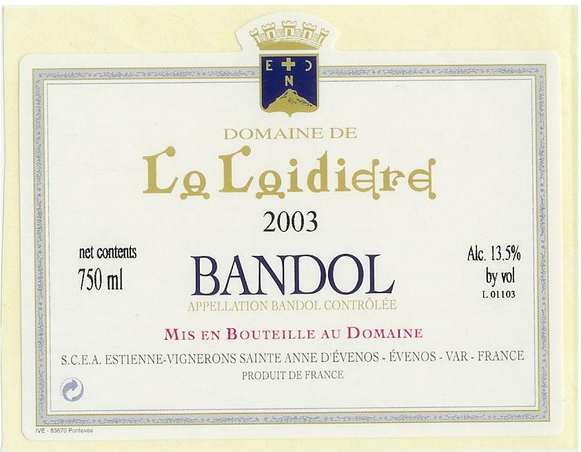 Bandol Red Wine