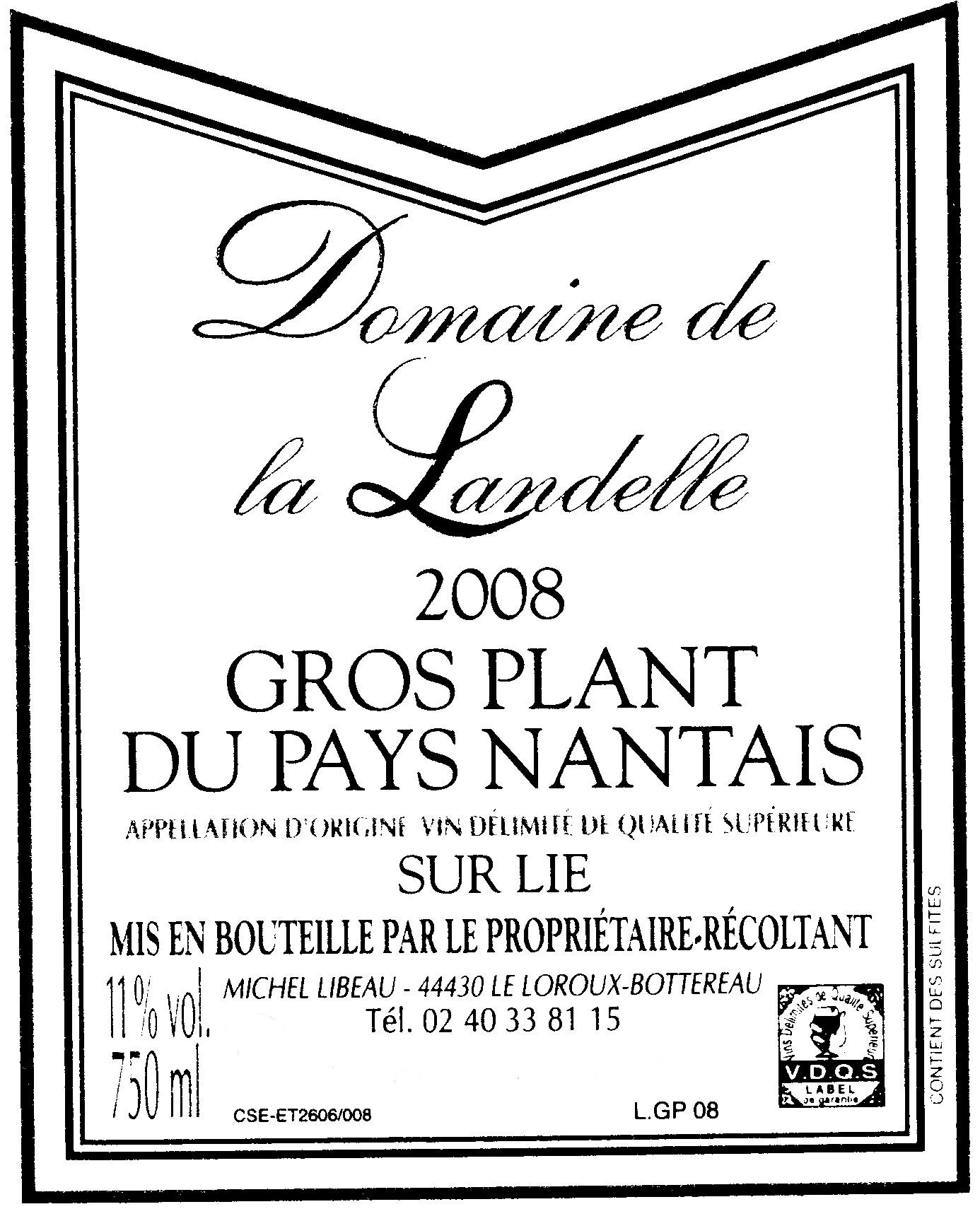 Gros Plant Du Pays Nantais