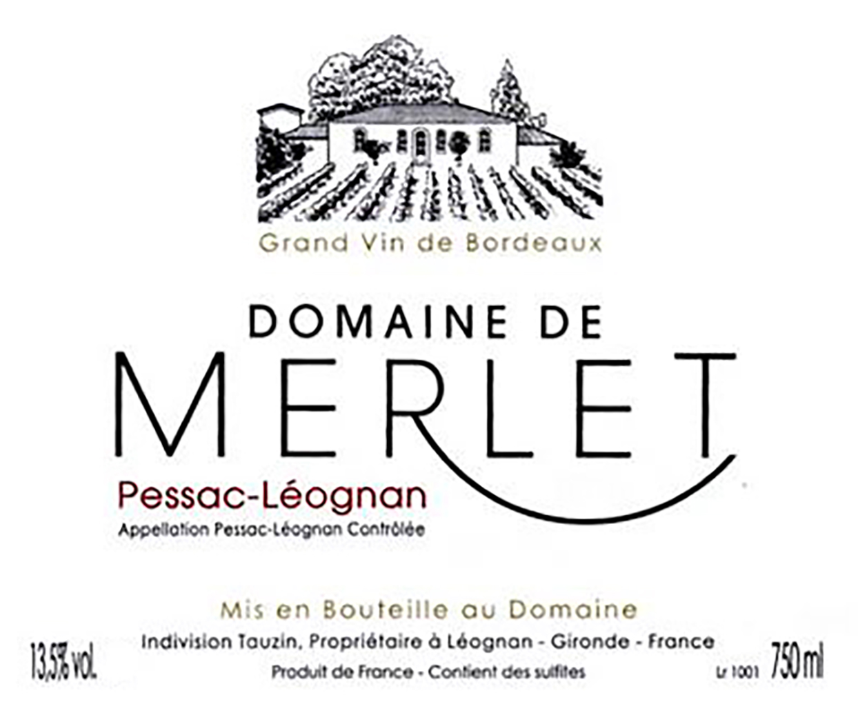 Domaine De Merlet