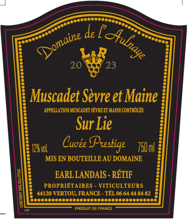 Muscadet Sèvre Et Maine Sur Lie Cuvée Prestige