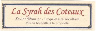 La Syrah des Coteaux