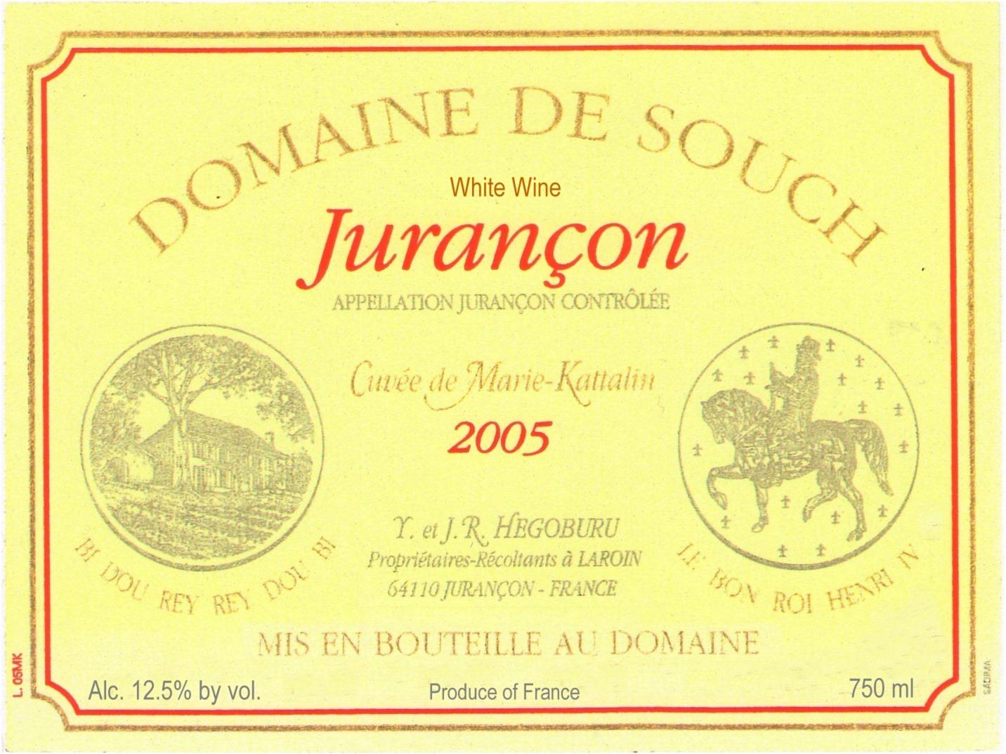 Cuvee De Marie-Kattalin