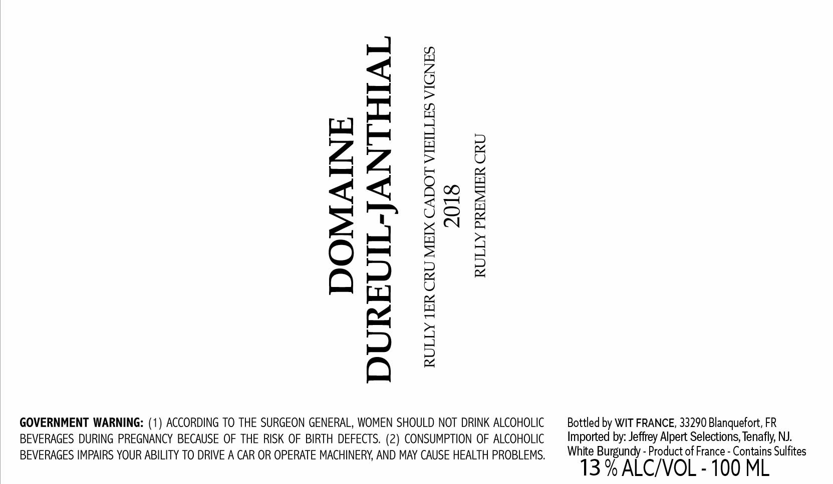 1er Cru Meix Cadot Vieilles Vignes