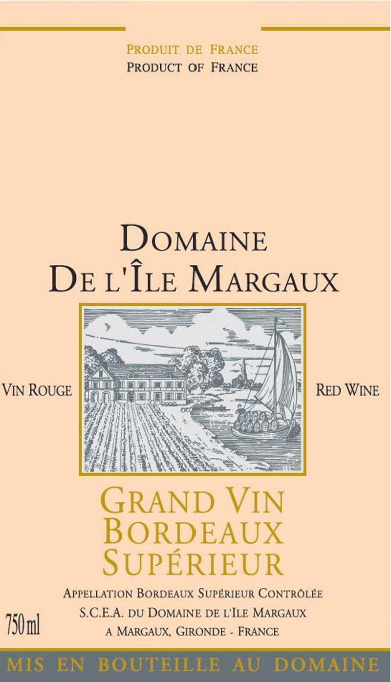 L'île Margaux Bordeaux Superieur