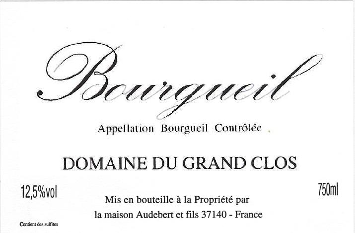 Bourg Appellation Bourgueil
