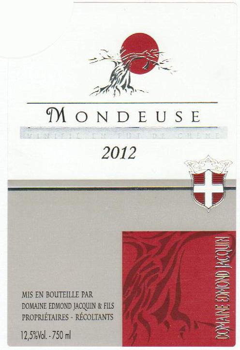 Mondeuse Red Savoie Wine