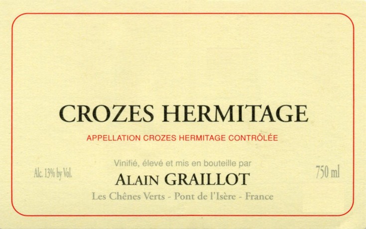 Crozes Hermitage