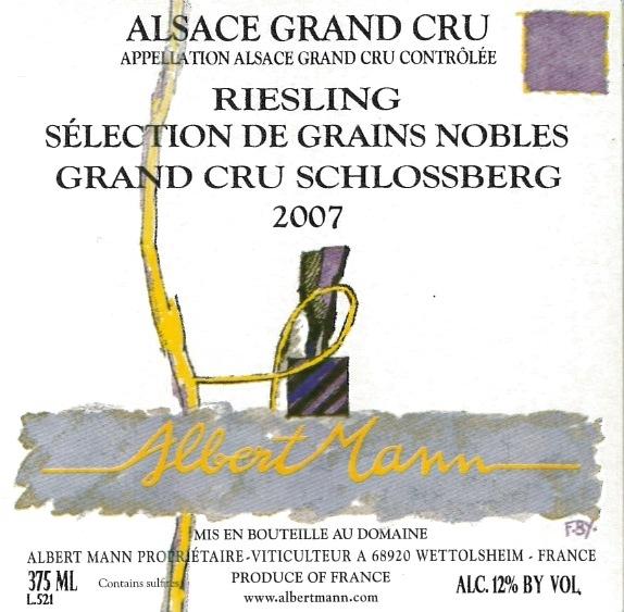 Sélection de Grains Nobles Grand Cru Schlossberg