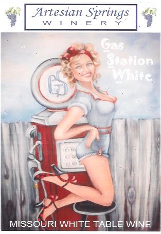 Gas Station White