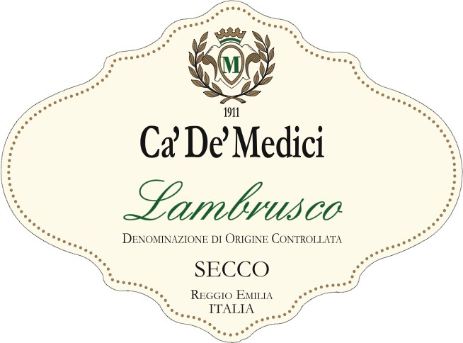Lambrusco Rosso Secco
