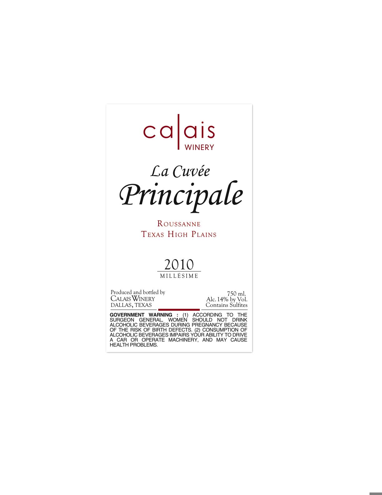 La Cuvée Principale