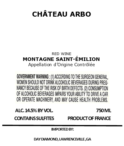 Arbo Montagne Saint-Émilion