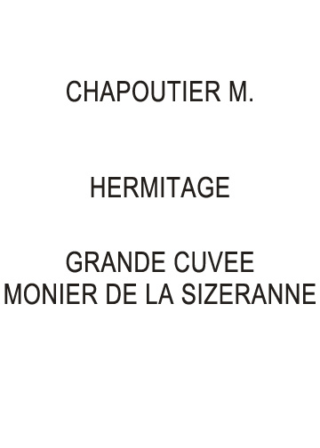 Grande Cuvee Monier De La Sizeranne