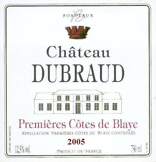 Premières Côtes De Blaye Red Bordeaux Wine