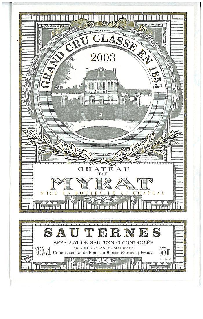 Chateau De Myrat