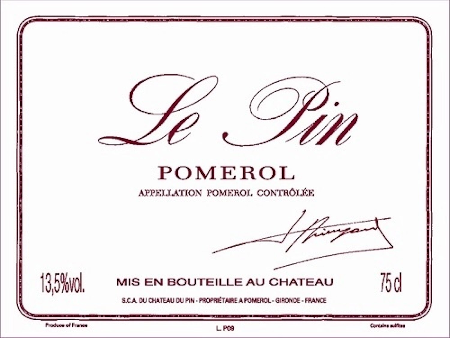 Le Pin Pomerol