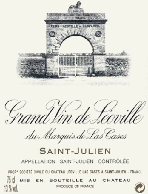 Grand Vin de Leoville du Marquis de Las Cases