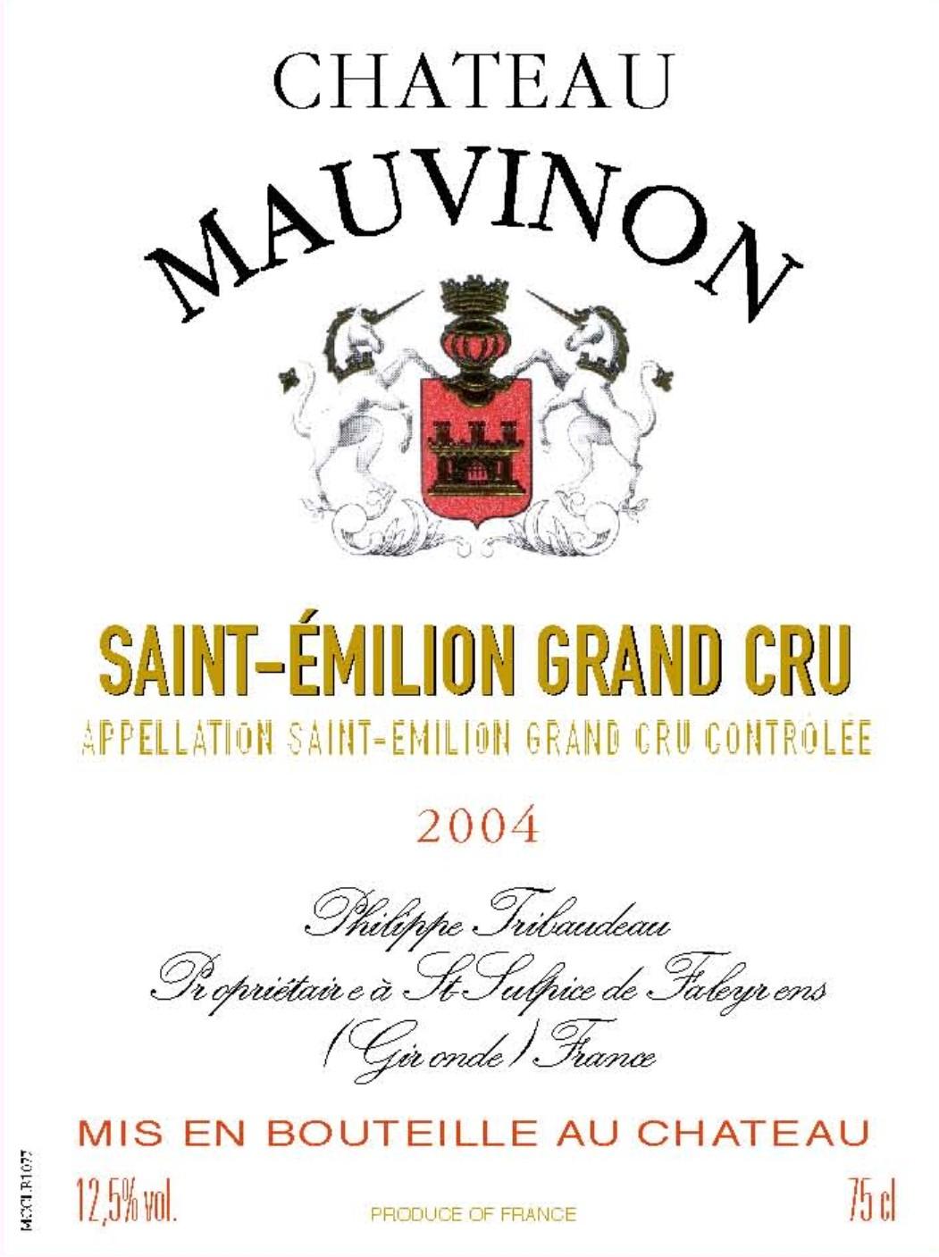 Saint-Émilion Grand Cru