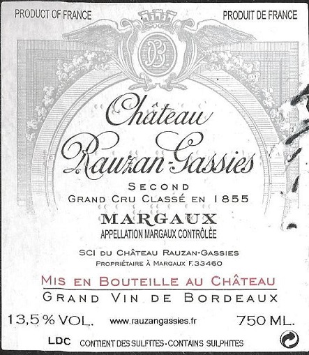 Château Rauzan Gassies