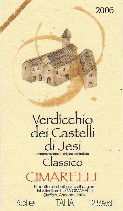 Verdicchio dei Castelli di Jesi Classico