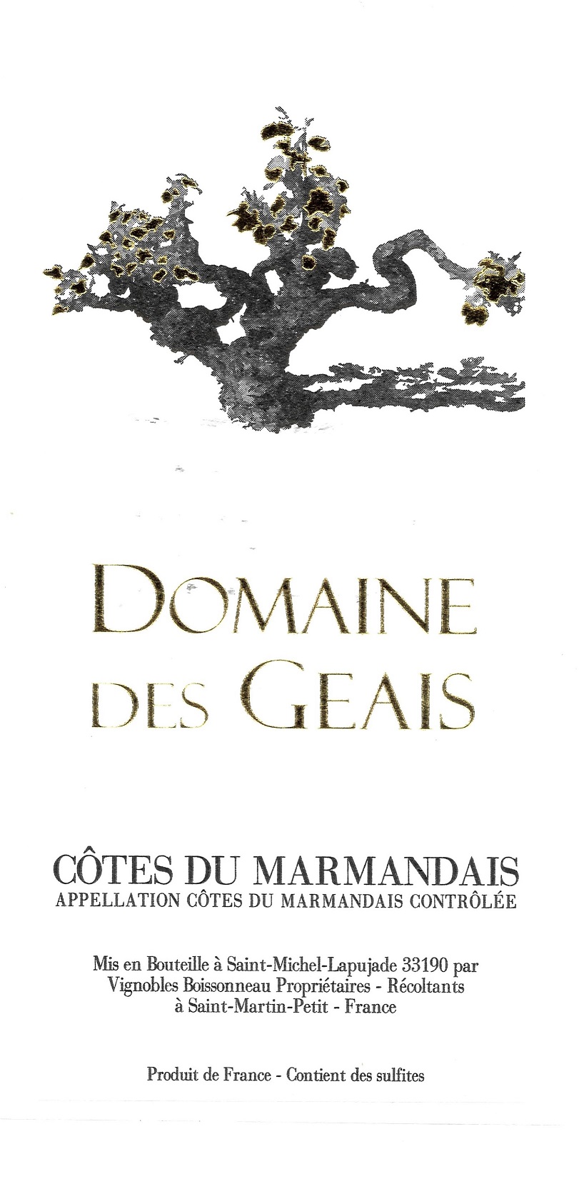 Domaine Des Geais