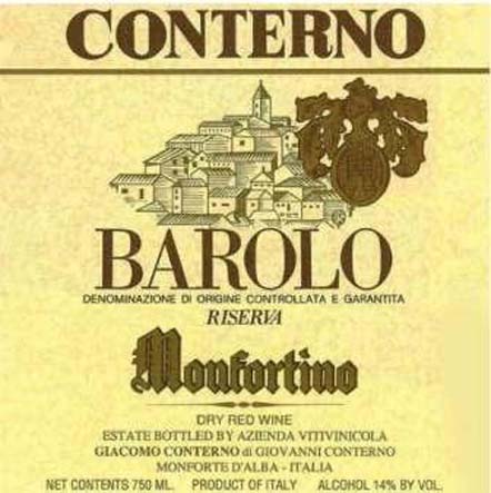 Monfortino Riserva