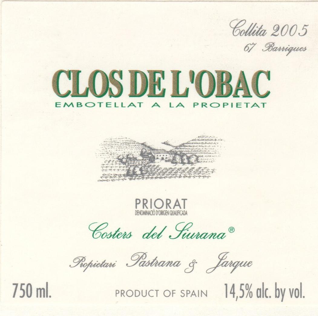 Costers Del Siurana