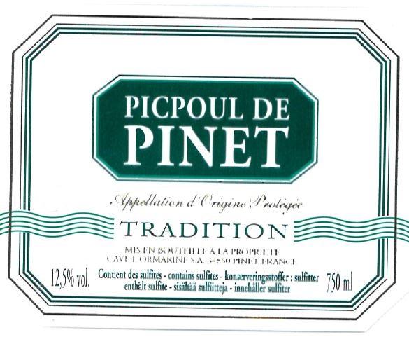 Coteaux Du Languedoc Picpoul De Pinet