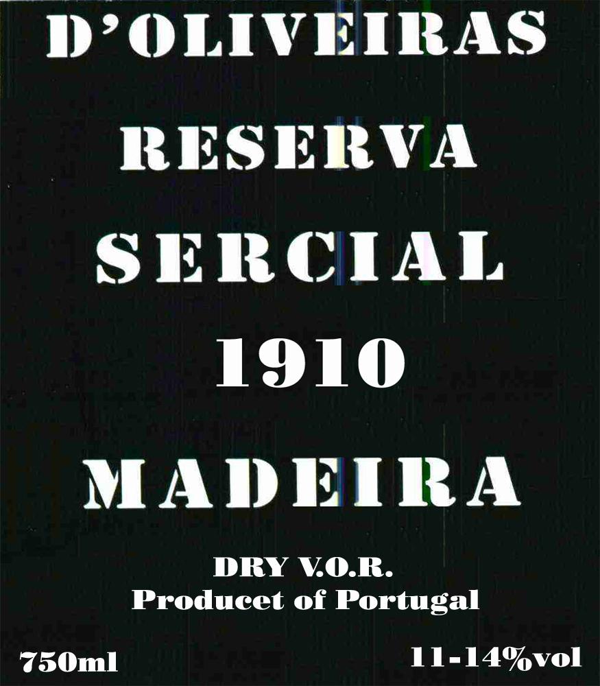 V.O.R. D'oliveiras Reserva Sercial