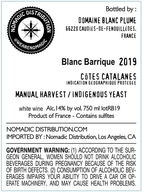 Blanc Barrique