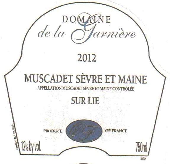 Muscadet Sevre Et Maine Sur Lie