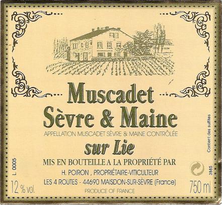 Muscadet Sevre Et Maine Sur Lie