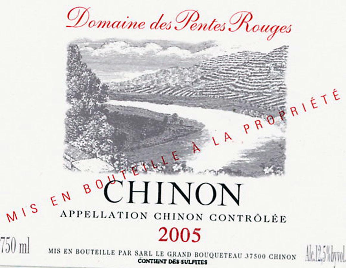 Pentes Rouges Chinon