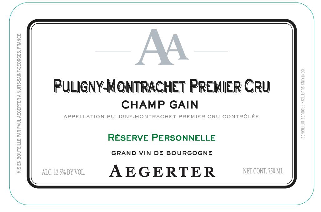 Champ Gain Reserve Personnelle