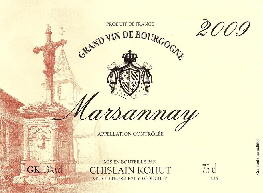 Marsannay Red Table Wine