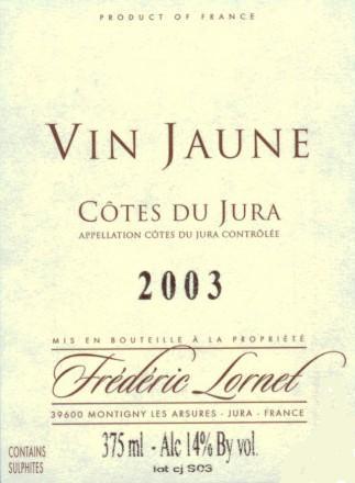 White Cotes Du Jura