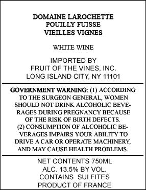 Vieilles Vignes