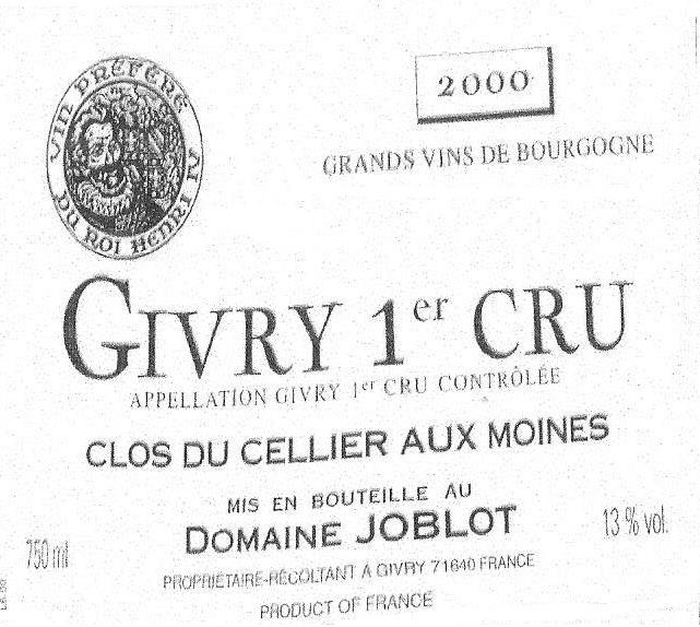 Clos Du Celliar Aux Moines