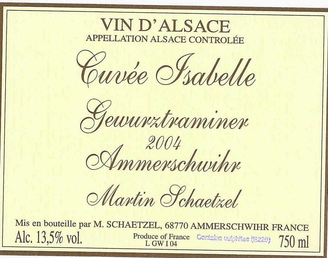 Cuvée Isabelle