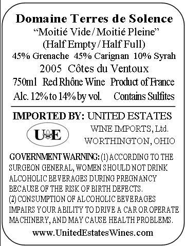 Moitié Vide Moitié Pleine