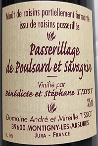 Passerillage de Poulsard et Savagnin
