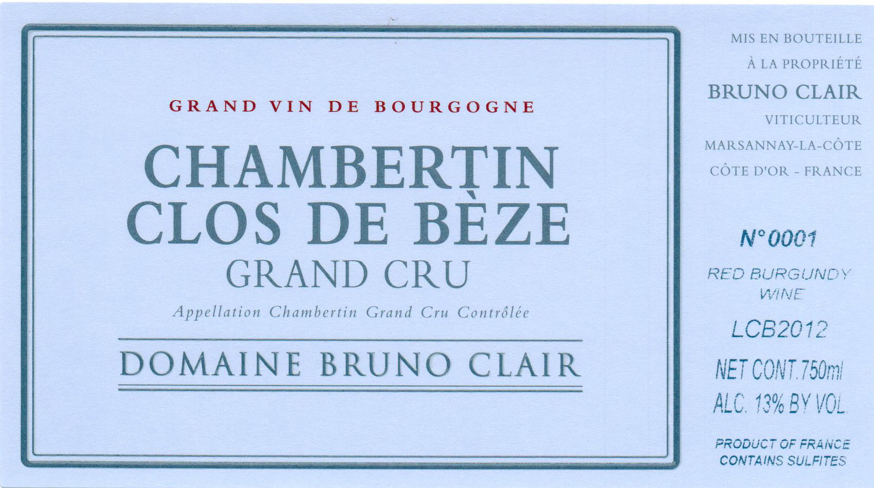Clos De Beze