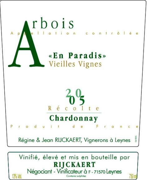 En Paradis Vieilles Vignes